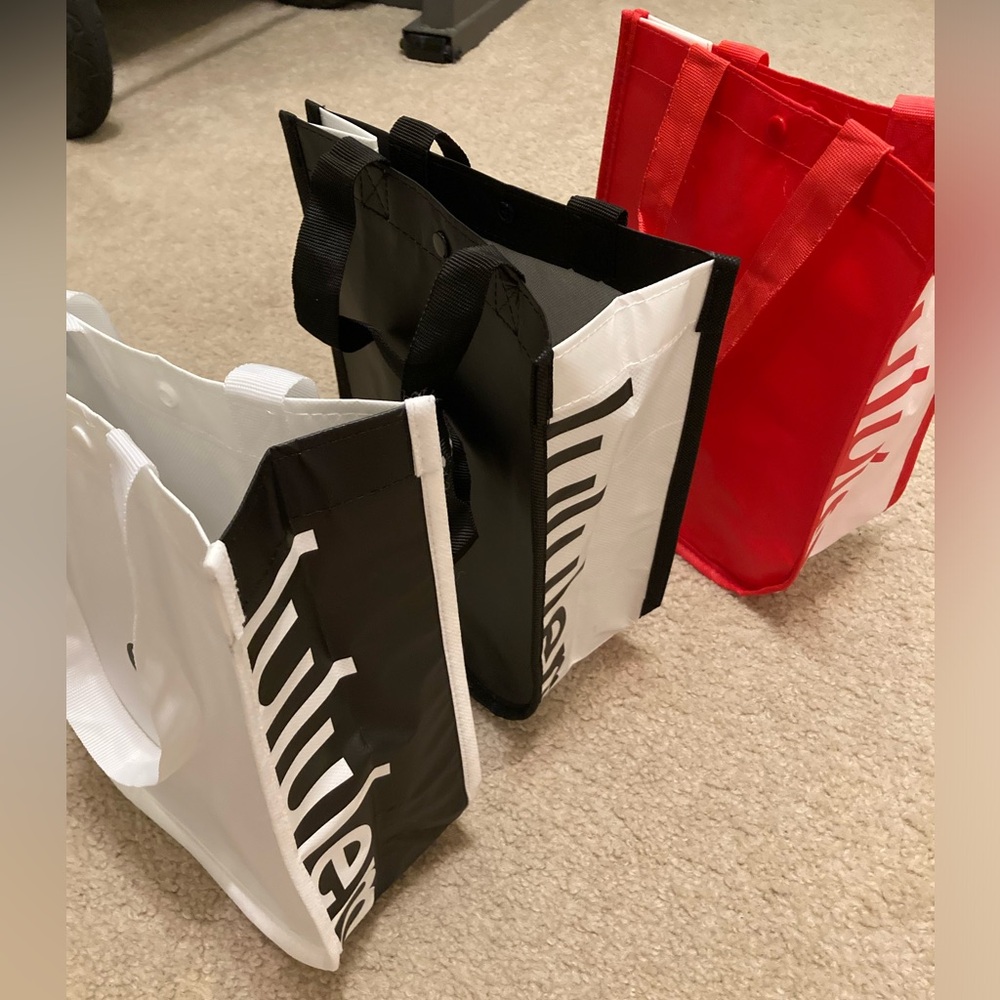 NEW!!! Lululemon Tote/Shopping Bags - (Qty 3) Small